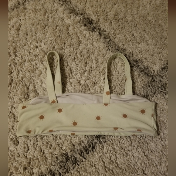 Sun Patterned Cream Bikini Set - Picture 3 of 4